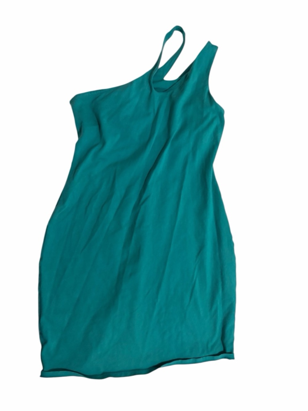 Victoria's Secret Asymmetric One-Shoulder Teal Dress